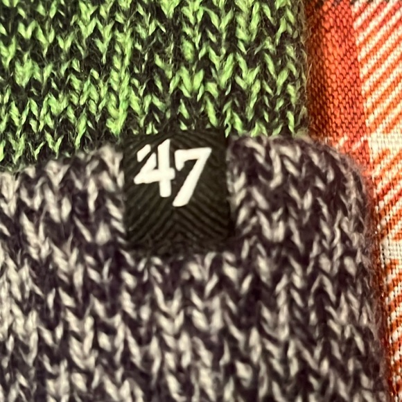 EUC 47 Brand Seattle Seahawks Beanie - blue & green - Picture 3 of 7